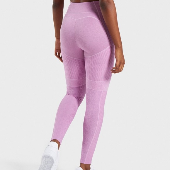 Gymshark textured pink leggings xs - Picture 3 of 6